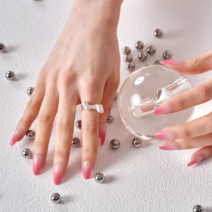 [MUZMAK]Nail Tips in  Berry Ade (Almond)