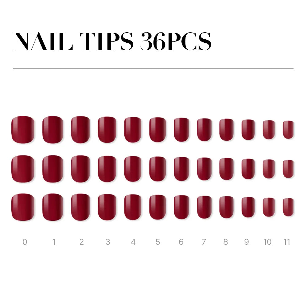 [MUZMAK] Best Red (Short Square)