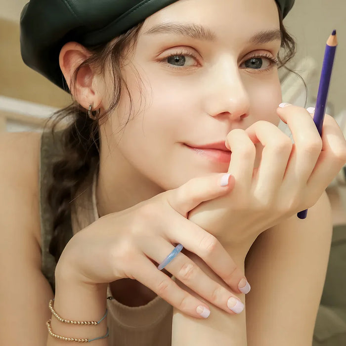 [MUZMAK] Nail Tips in Ballerina (Short Square)