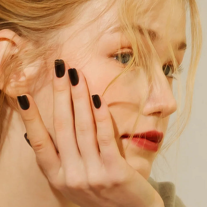 [MUZMAK] Nail Tips in Zet Black (Regular Square)