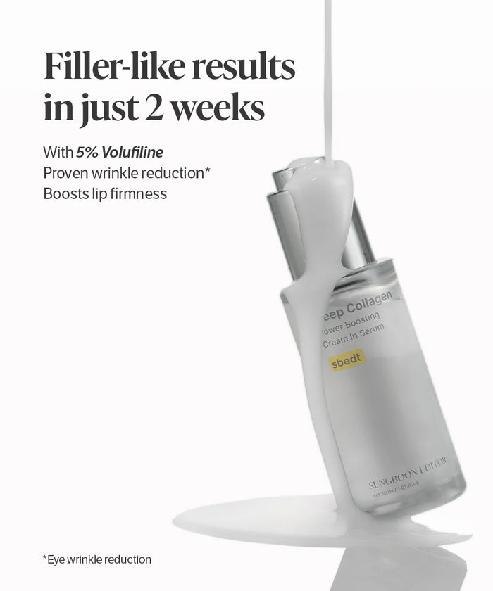 [SungBoon Editor] Deep Collagen Cream In Serum 30ml