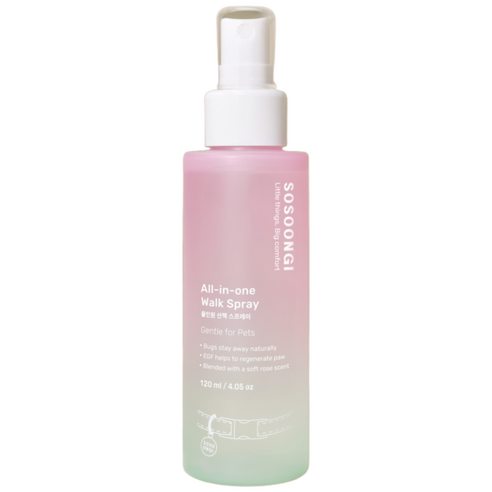 [SOSOONGI] All-in-one Walk Spray for Pets 120ml