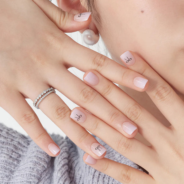 Nail Tips in  Bouquet (Short Square)