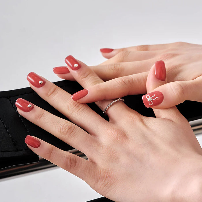 [MUZMAK] Nail Tips in Mercury (Regular Square)