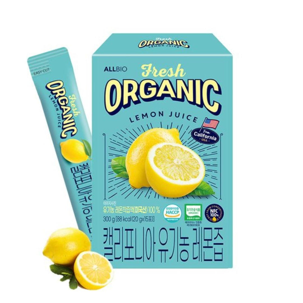 [ALLBIO] California Lemon Juice Sticks 20g x 15ea