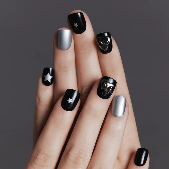 [MUZMAK] Nail Tips in Dazed (Short Square)