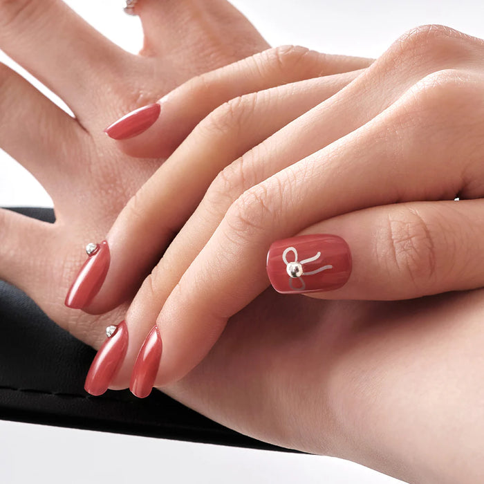 [MUZMAK] Nail Tips in Mercury (Regular Square)