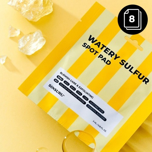 [SINSURU] Watery Sulfur Spot Pad 5ml 8EA