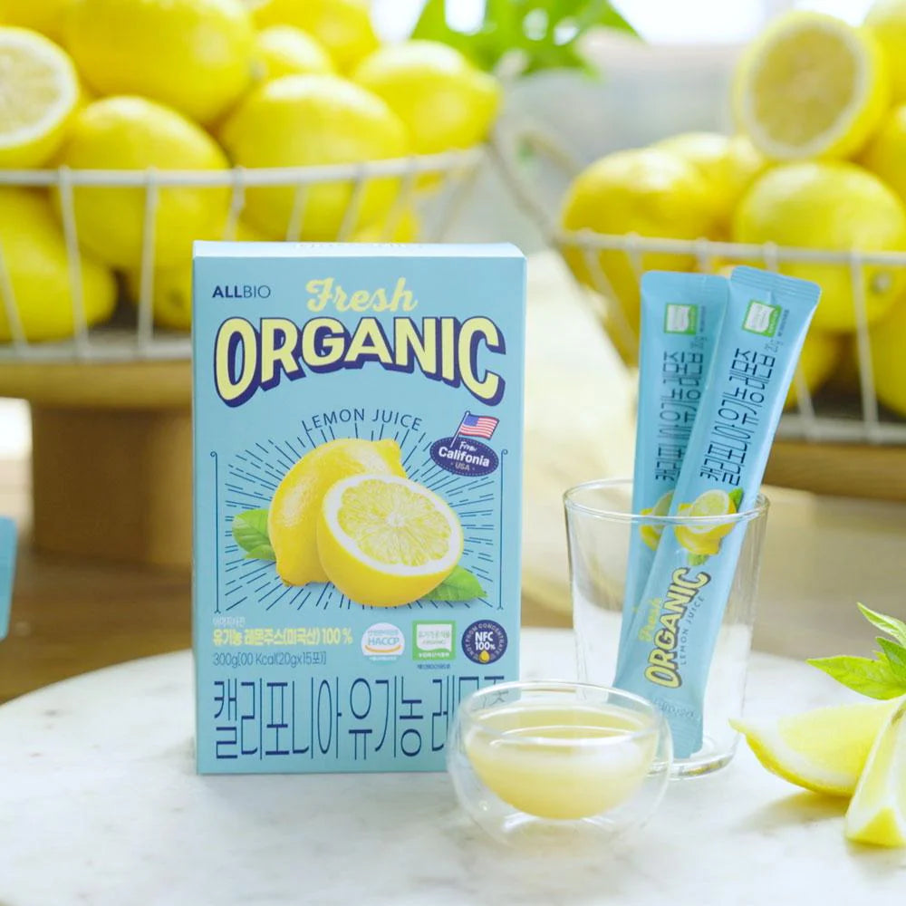 [ALLBIO] California Lemon Juice Sticks 20g x 15ea