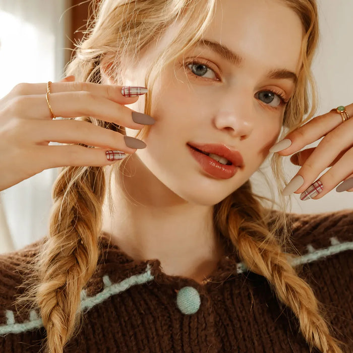 [MUZMAK] Nail Tips in Cozy Sand (Almond)