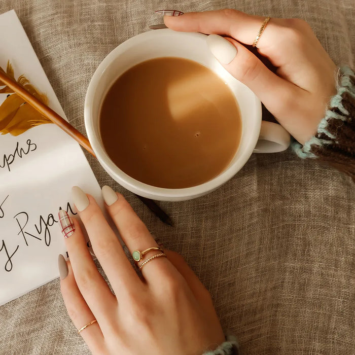 [MUZMAK] Nail Tips in Cozy Sand (Almond)