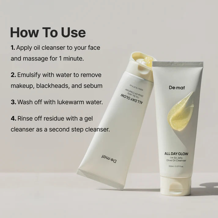 [DE:MAF] All Day Glow I'm So Jelly Olive Oil Cleanser 100ml