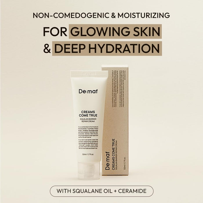 [DE:MAF] Creams Come True Squalane Barrier Repair Cream 50ml