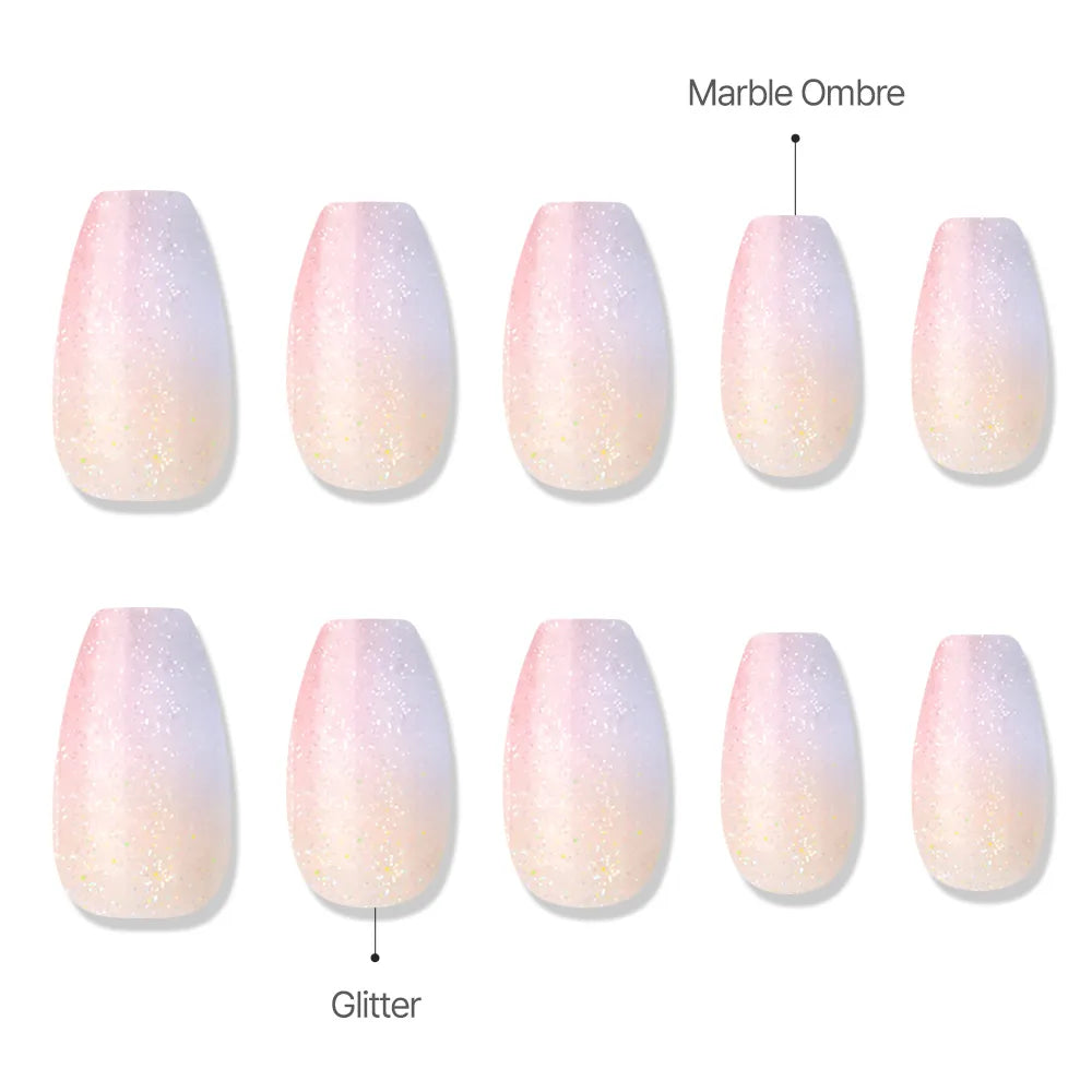 [MUZMAK] Nail Tips in Daydream (Coffin)