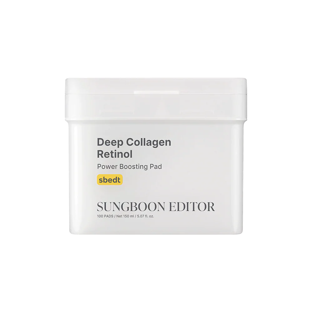 [SungBoon Editor] Deep Collagen Retinol Power Boosting Pad, 100 Pads, 150ml
