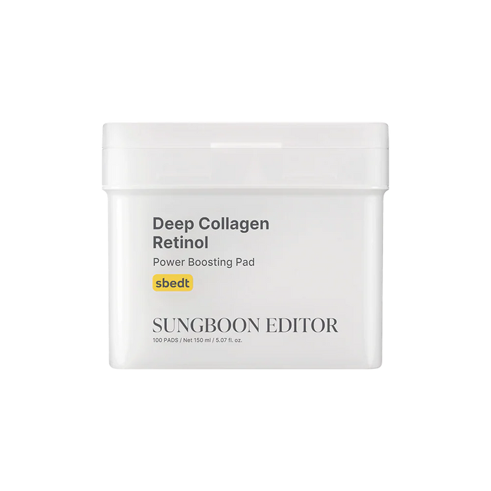 [SungBoon Editor] Deep Collagen Retinol Power Boosting Pad, 100 Pads, 150ml