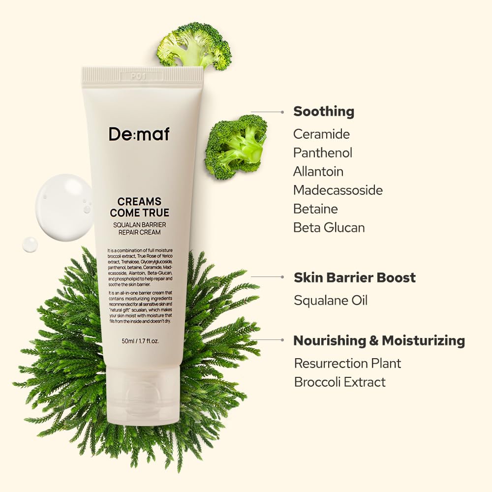 [:Demaf] Creams Come True Squalane Barrier Repair Cream 50ml