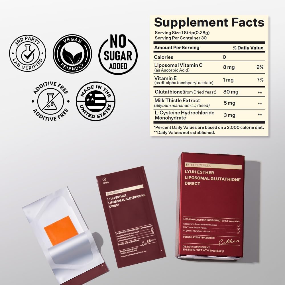 [ESTHER FOLULA] Lyuh Esther Liposomal Glutathione Direct