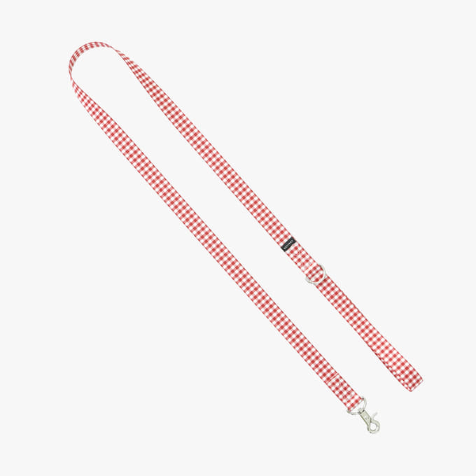 [BETTERS] Color Check Pattern Leash 2M / 3.9ft