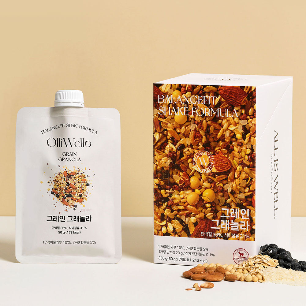 [OLLIWELLO] Balance Fit Shake Formula Grain Granola