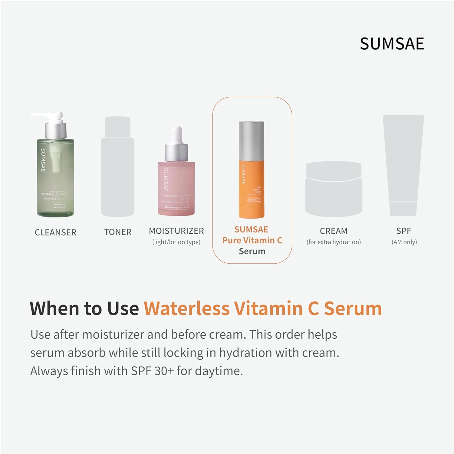 [SUMSAE] Pure Vitamin C Serum 30ml