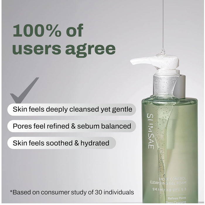 [SUMSAE] Pore Control Cleansing Gel Foam 155ml