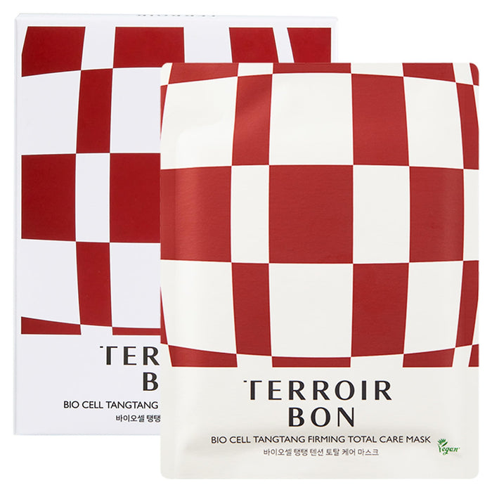 [TERROIR BON] Vegan BioCell TangTang Firming Total Care Mask Pack (4EA)