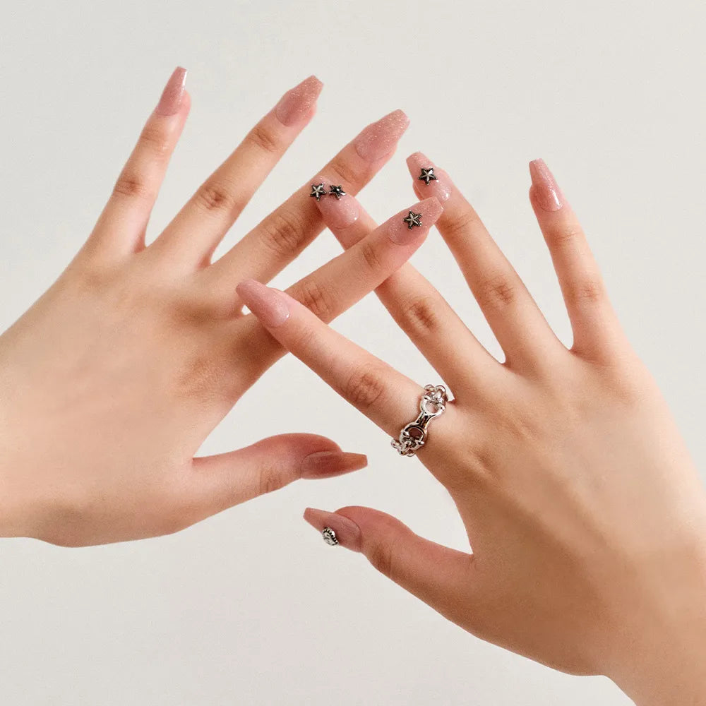 [MUZMAK] Nail Tips in Angel Punk (Coffin)