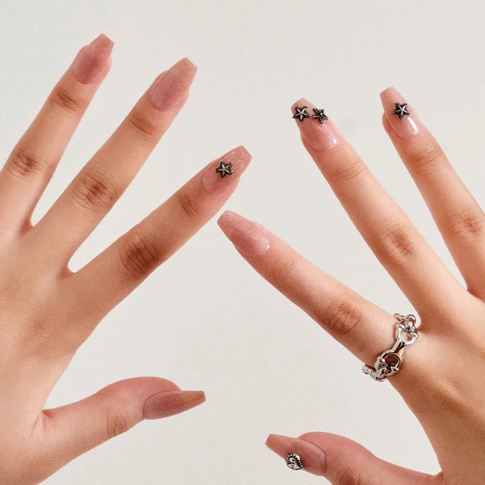 [MUZMAK] Nail Tips in Angel Punk (Coffin)