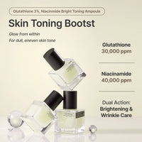 [RAUME] Glutathione 30,000 PPM Niaciamide 40,000 PPM Bright Toning Ampoule 50ml