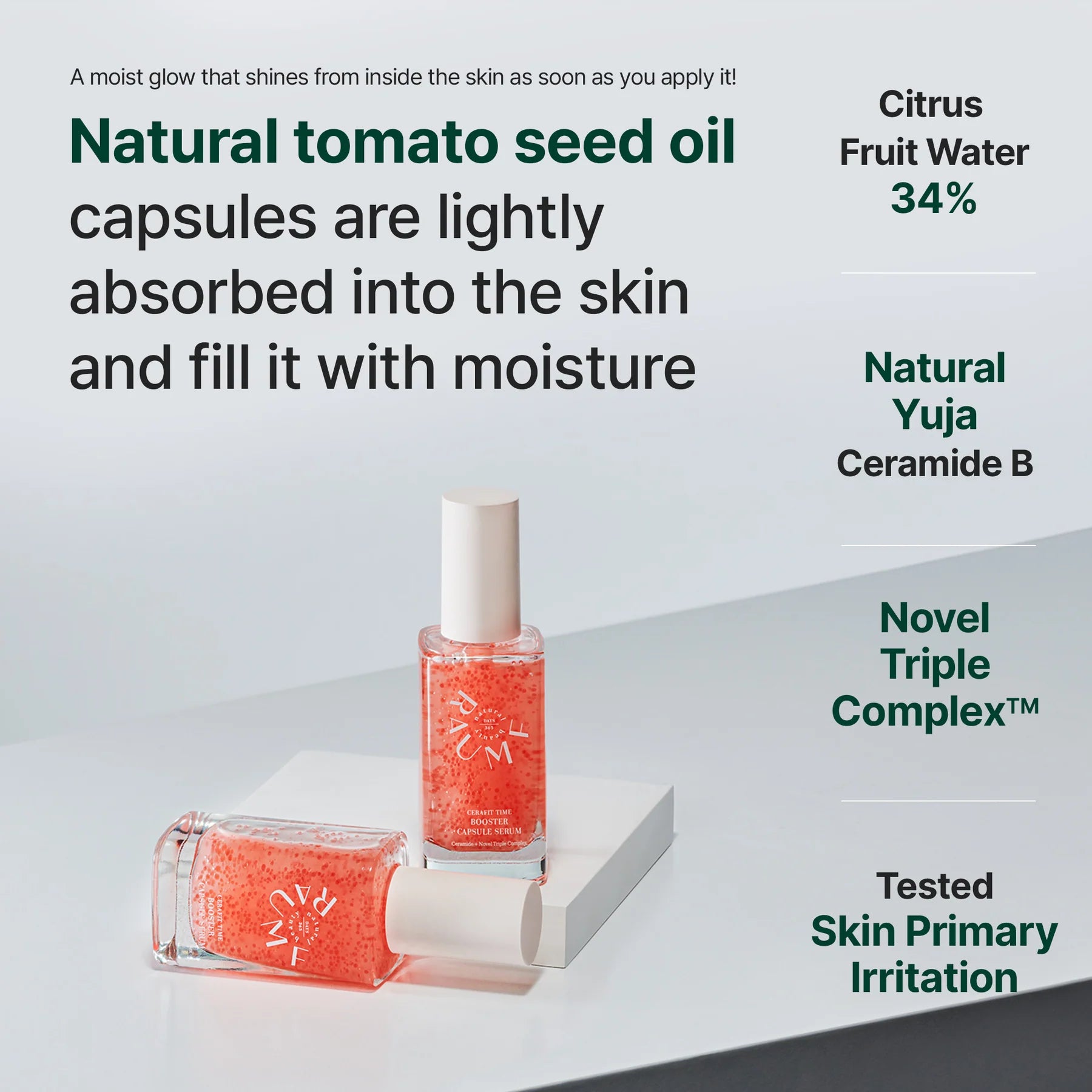 [RAUME] Creafit Time Booster Capsule Serum 50ml