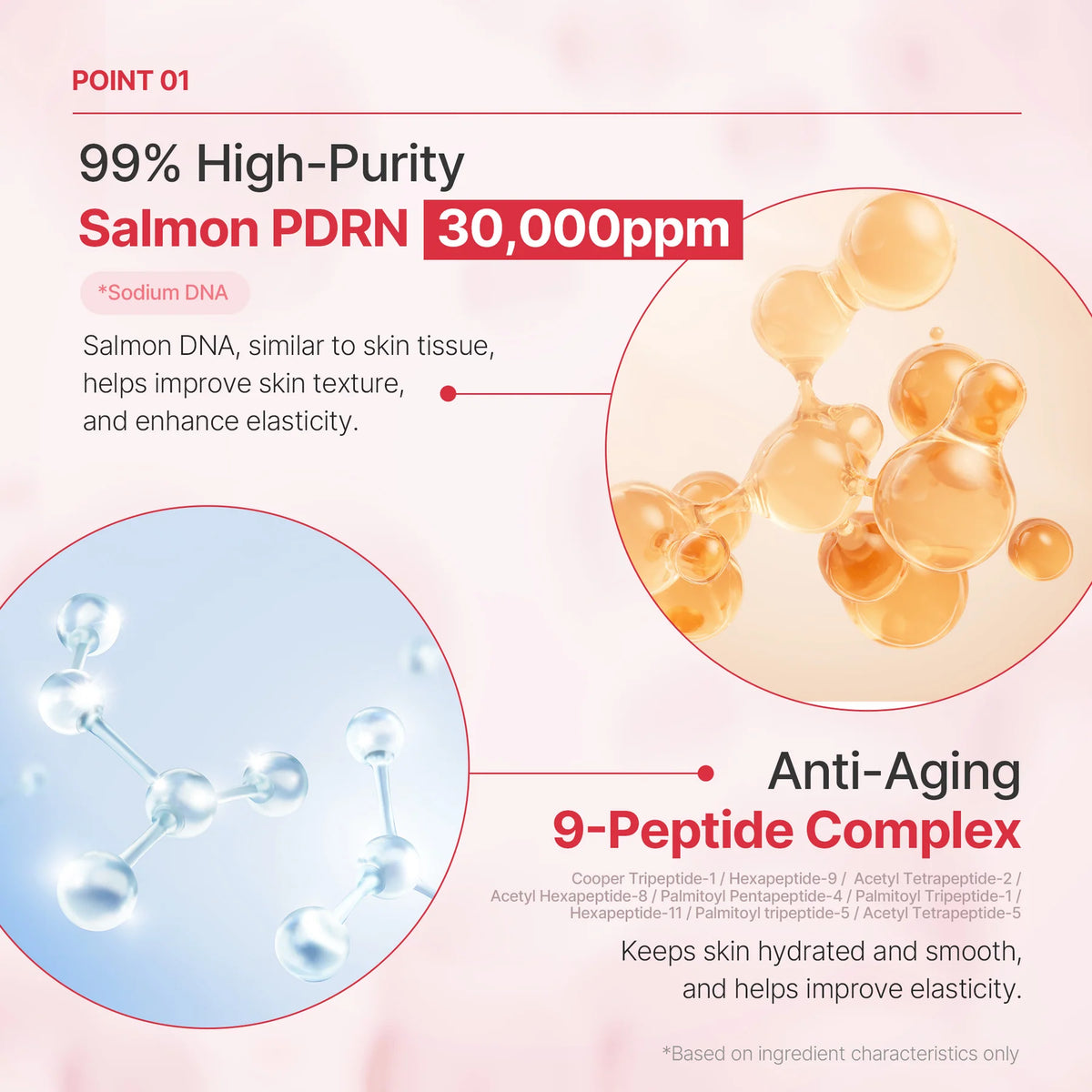 [RAUME] PDRN 30,000 PPM 9-Peptide Lifting Radiance Booster Ampoule 50ml