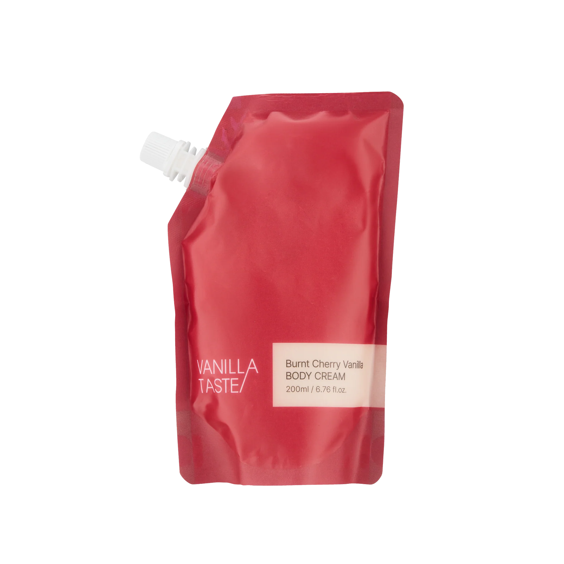 [Vanilla Taste] Burnt Cherry Vanilla Body Cream Refill 200ml