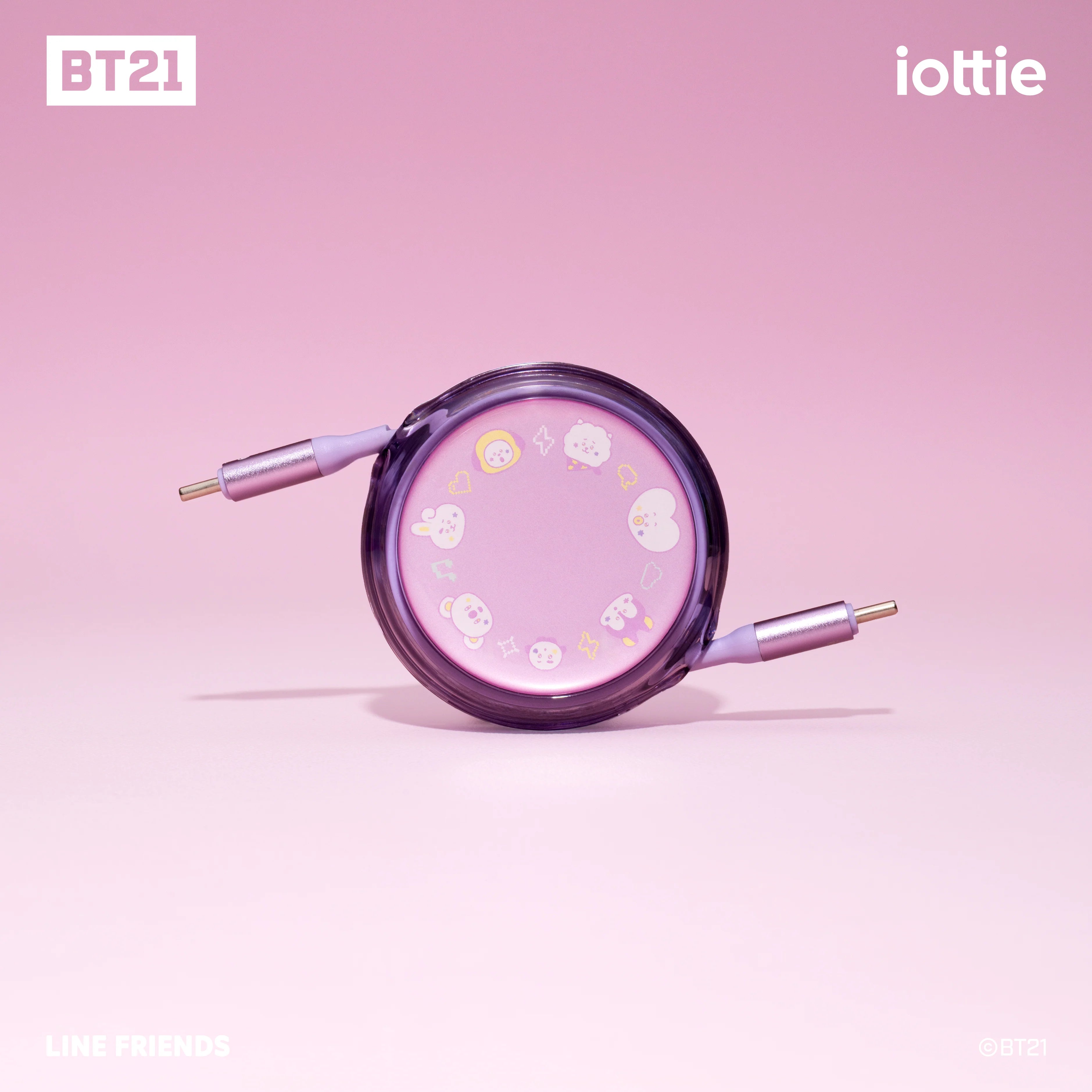 [BT21] 100W Retractable USB-C Cable