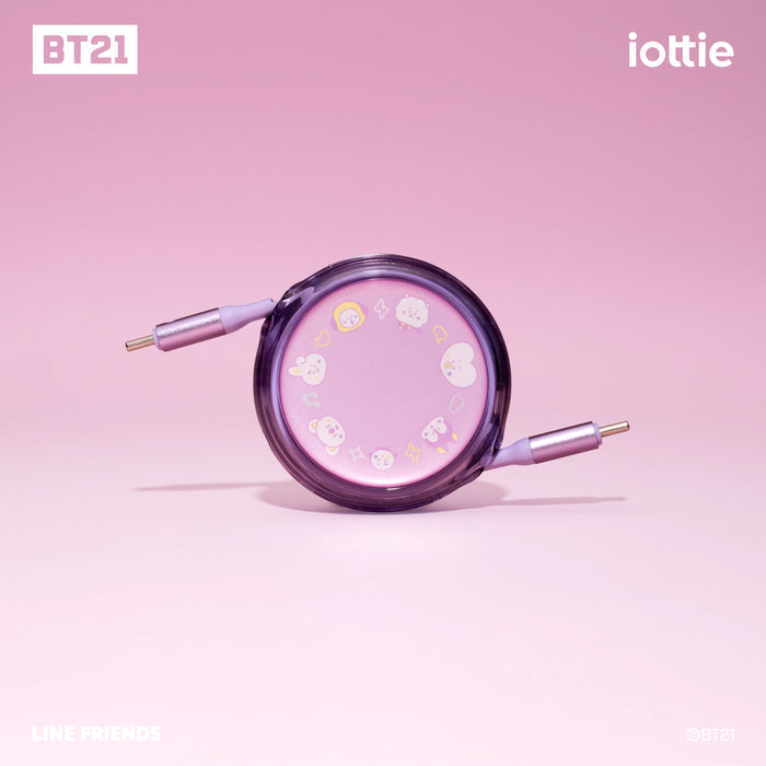 [BT21] 100W Retractable USB-C Cable