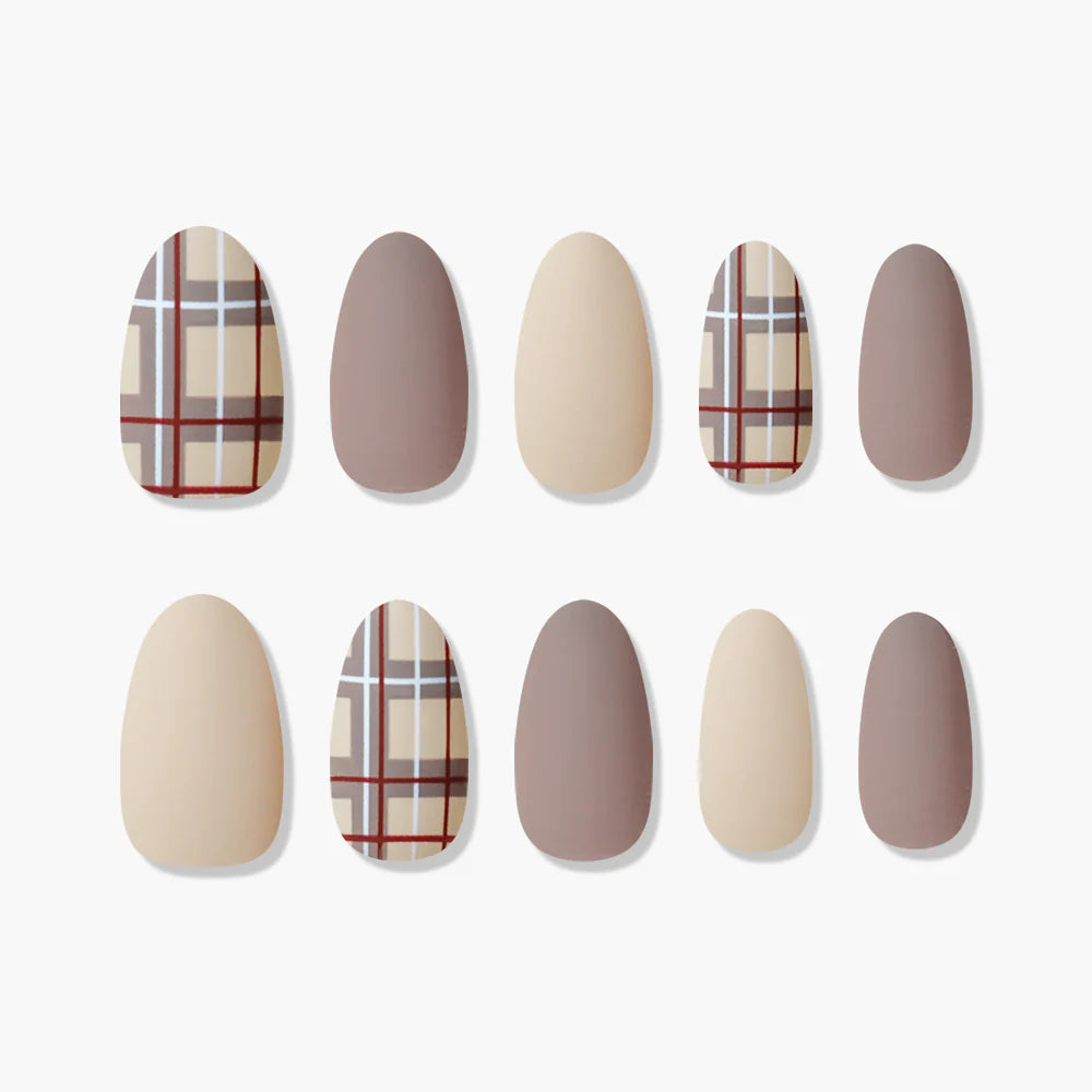 [MUZMAK] Nail Tips in Cozy Sand (Almond)