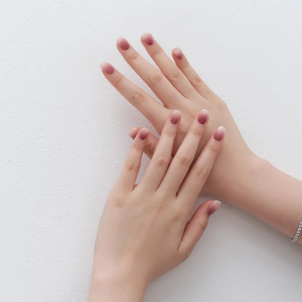 [MUZMAK] Nail Tips in Dove (Regular Square)