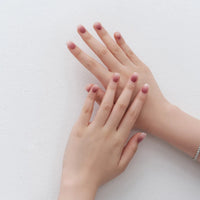 [MUZMAK] Nail Tips in Dove (Regular Square)