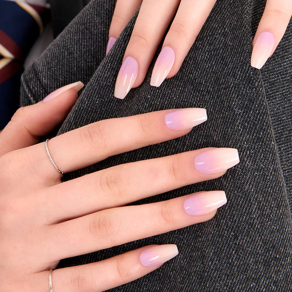 [MUZMAK]Nail Tips in  Downy (Coffin)