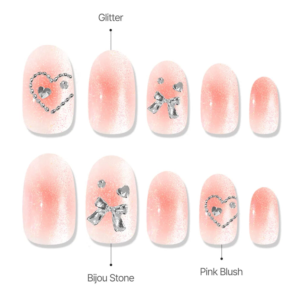 [MUZMAK] Nail Tips in Fluffy (Oval)