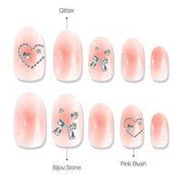 [MUZMAK] Nail Tips in Fluffy (Oval)