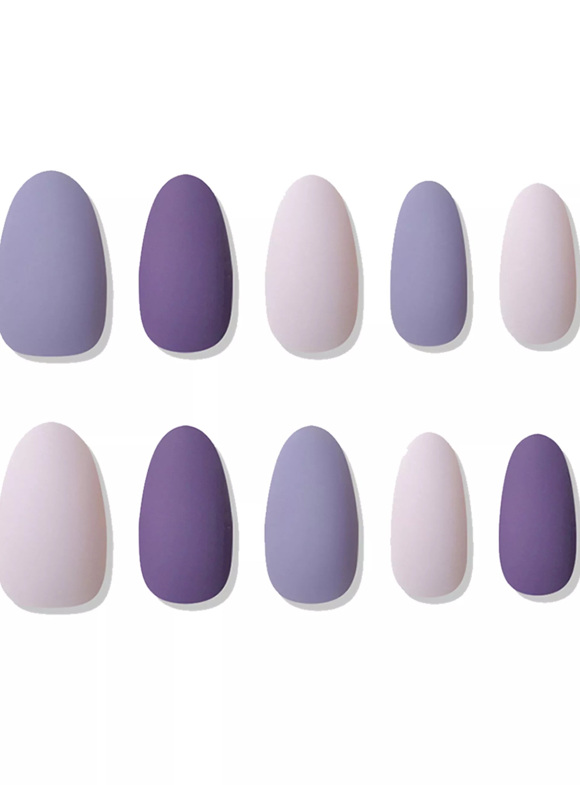 [MUZMAK]Nail Tips in  Fuzzy (Almond)