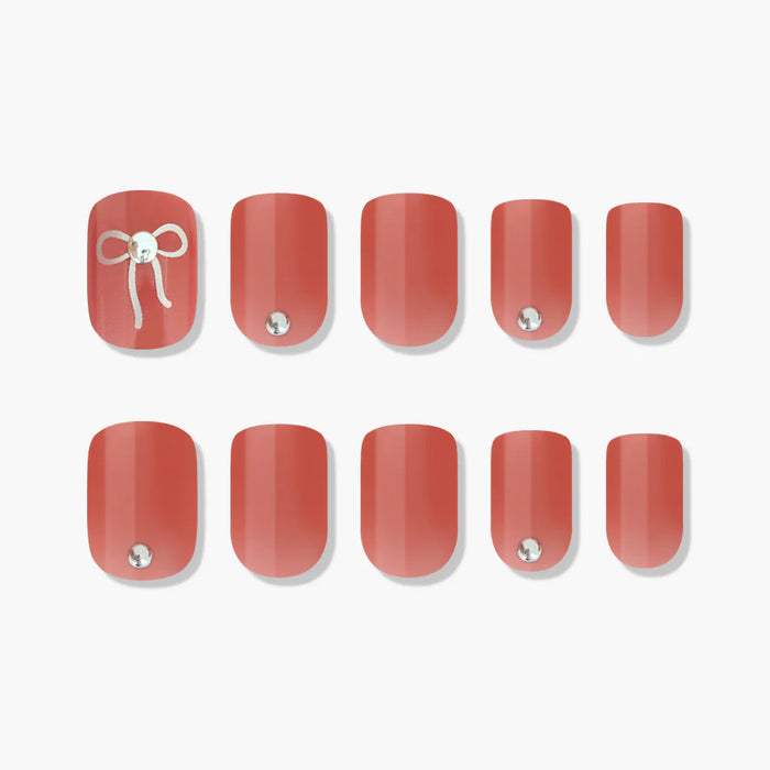 [MUZMAK] Nail Tips in Mercury (Regular Square)
