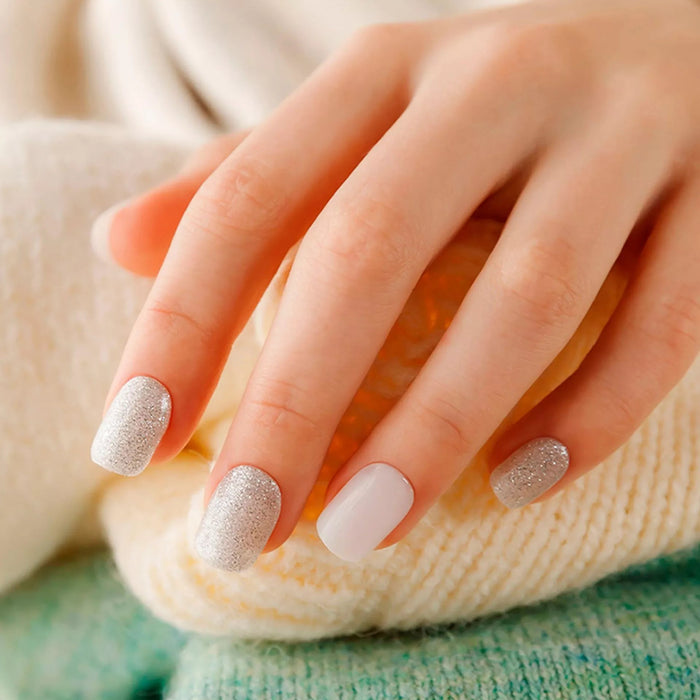 [MUZMAK]Nail Tips in  Moondust (Regular Square)