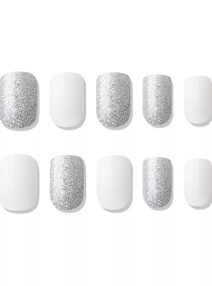 [MUZMAK]Nail Tips in  Moondust (Regular Square)