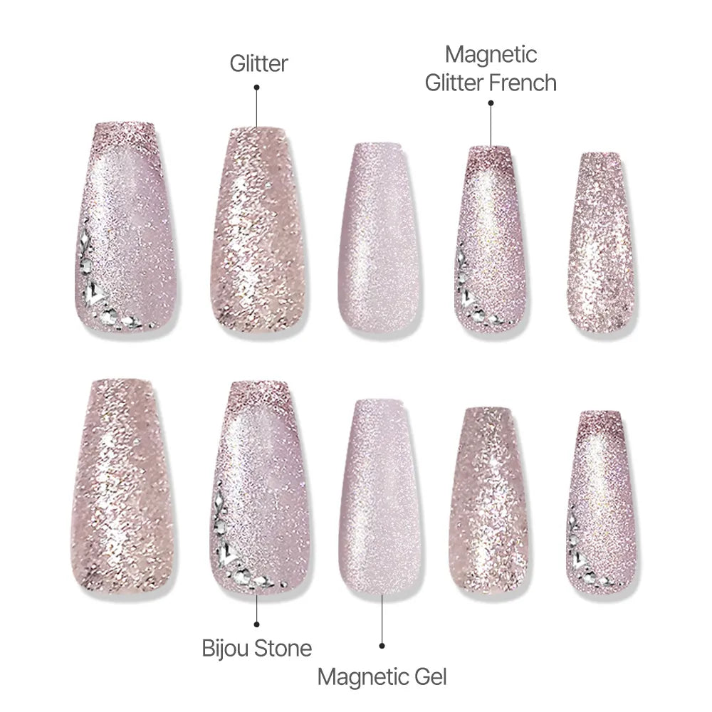 [MUZMAK]Nail Tips in  Orbit (Ballerina)