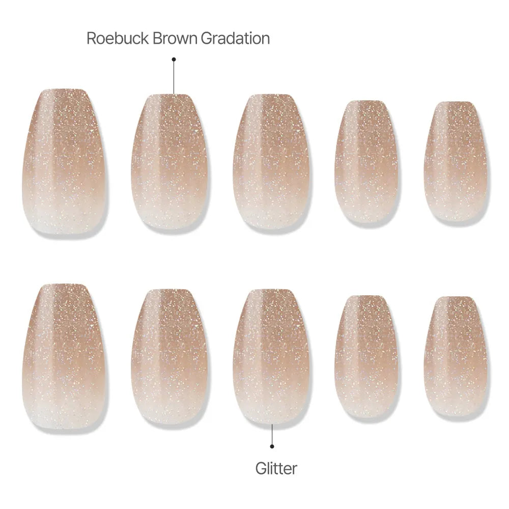 [MUZMAK] Nail Tips in Sablé (Coffin)