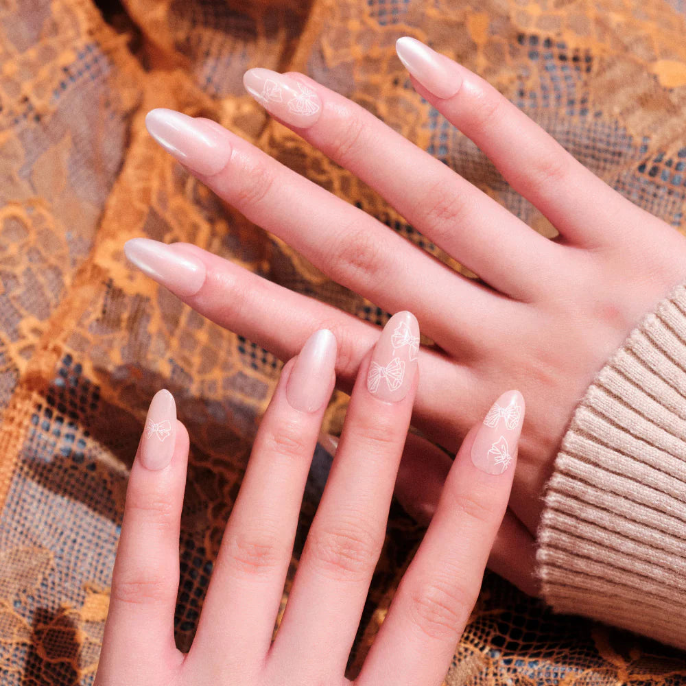 [MUZMAK] Nail Tips in  Silhouette (Almond)