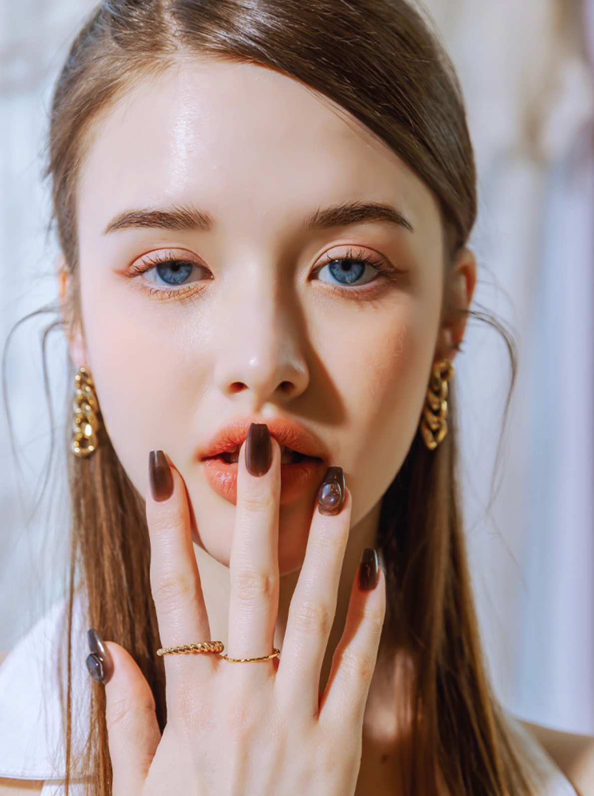 [MUZMAK]Nail Tips in  Stone Ice (Coffin)