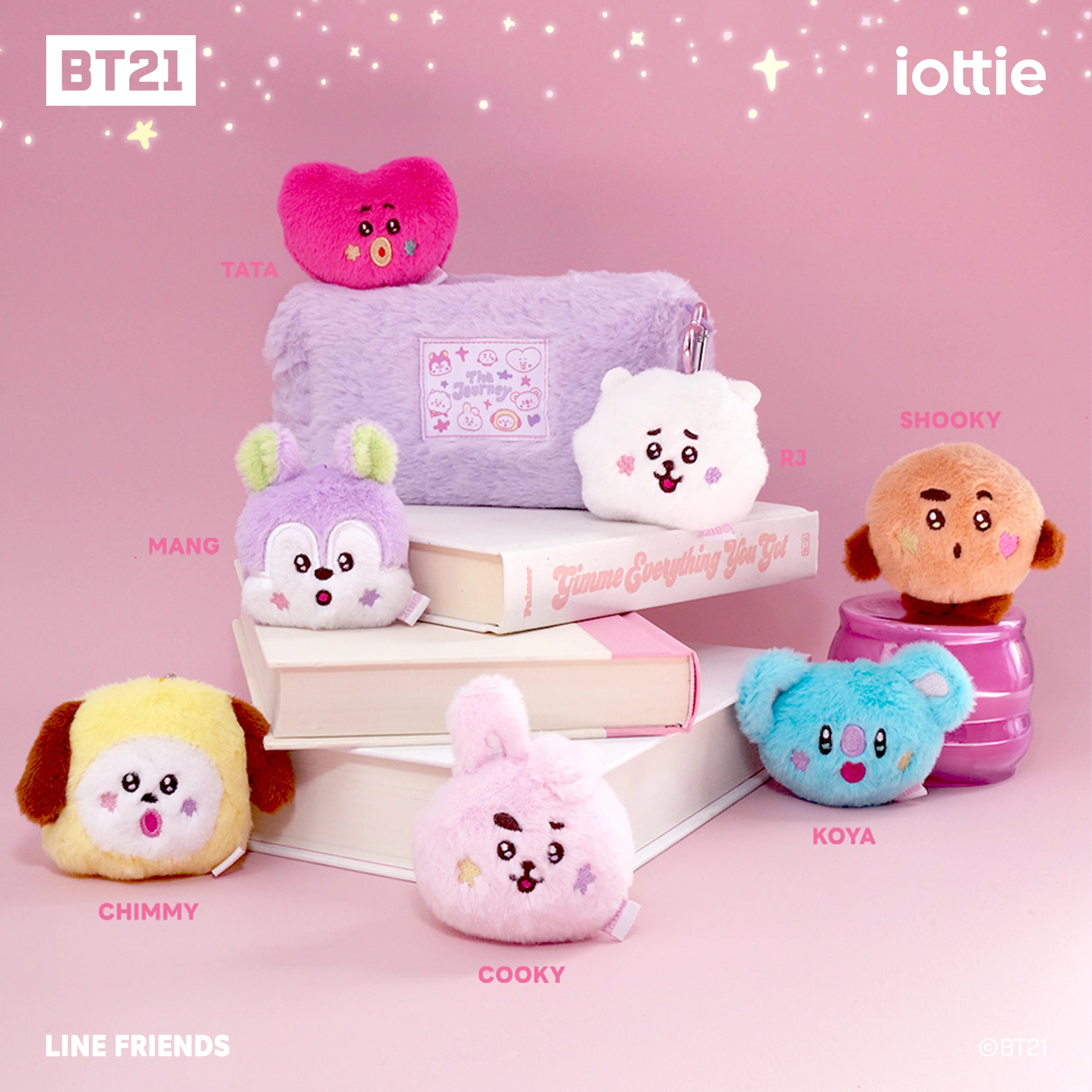 [BT21] Treker Magnetic Airplane Mount